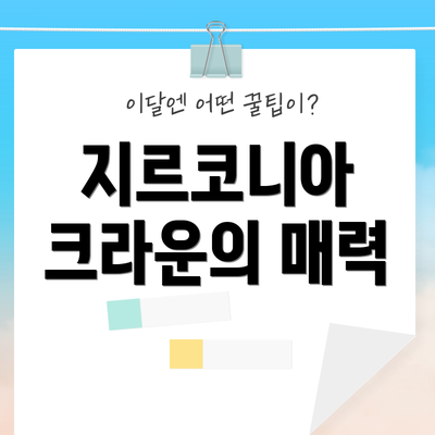 지르코니아 크라운의 매력