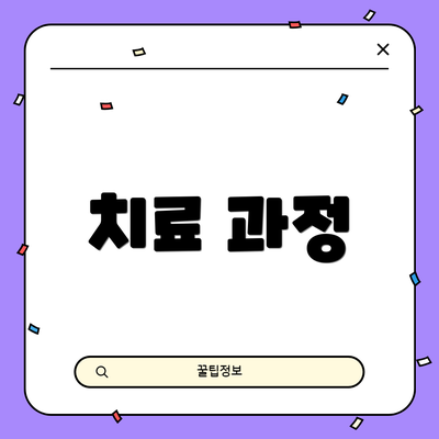 치료 과정