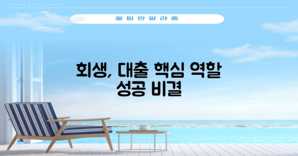 회생 과정, 대출의 역할
