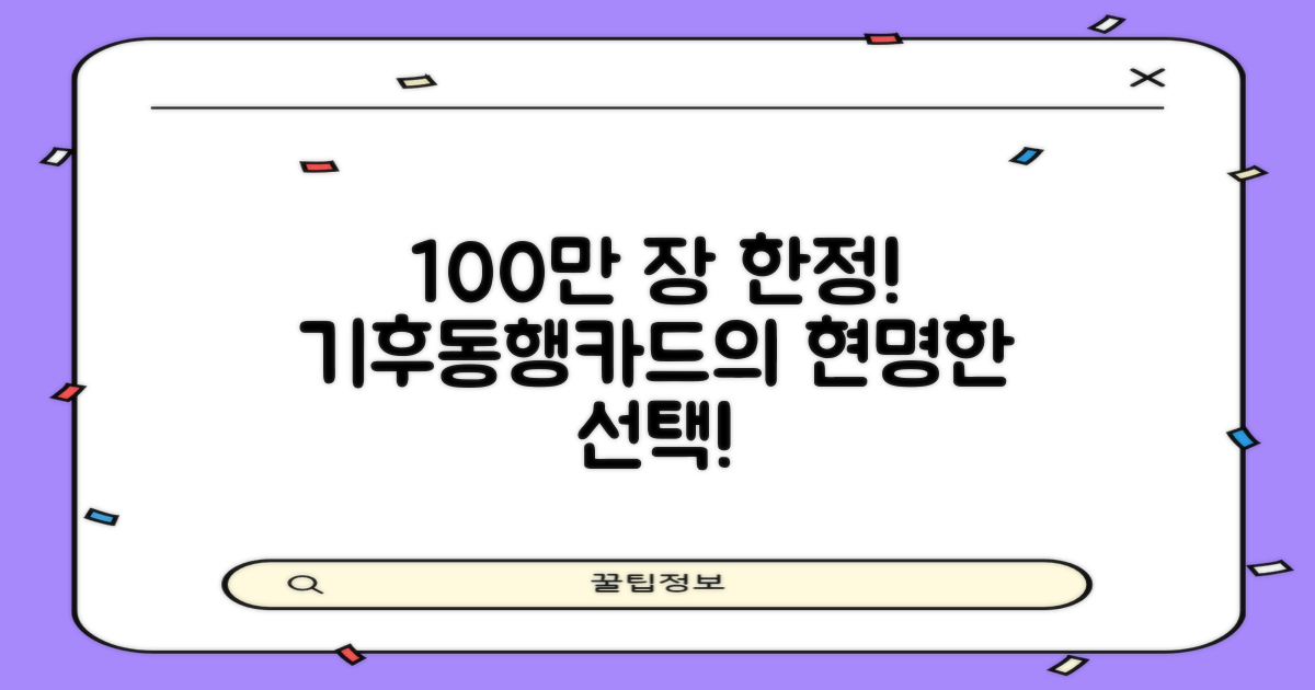 100만 장 한정 판매: 기후동행카드의 현명한 선택 가이드